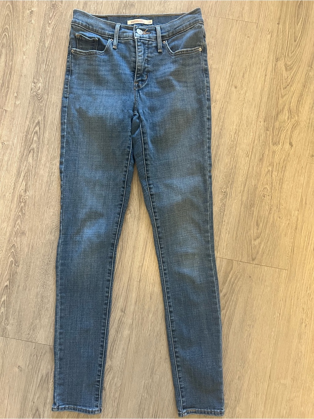 Levi’s Shaping Skinny Blue Jeans